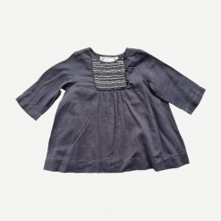BONPOINT Black Dress - 6 months