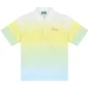 KENZO Yellow, Blue & White Polo - 8 years