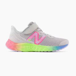 NEW BALANCE Grey, Pink & Yellow Shoes - EU30.5