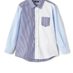 IL GUFO Blue & White Shirt - 6 years