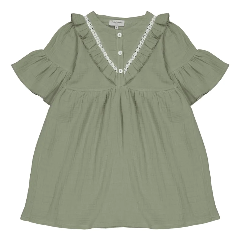 PETITE LUCETTE Green Dress - 3 years