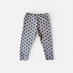 PETIT BATEAU Grey & Blue Leggings - 18 months
