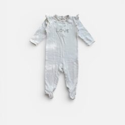 LIVLI White Pyjamas - 3 months/6 months