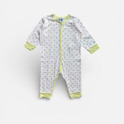 PETIT BATEAU White, Pink & Yellow Pyjamas - 18 months