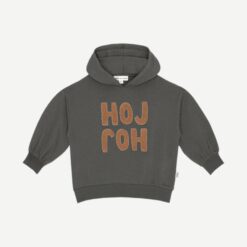 HOUSE OF JAMIE Grey & Brown Hoodie - 7 years/8 years