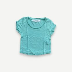 CHATEAU DE SABLE Turquoise Tshirt - 12 months