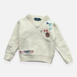 WINTER TIME Off-white Jumper - 4 years
