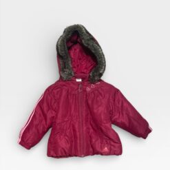 ADIDAS Burgandy Jacket - 12 months/18 months