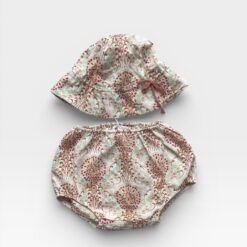 BONPOINT Beige & Brown Set - Cotton