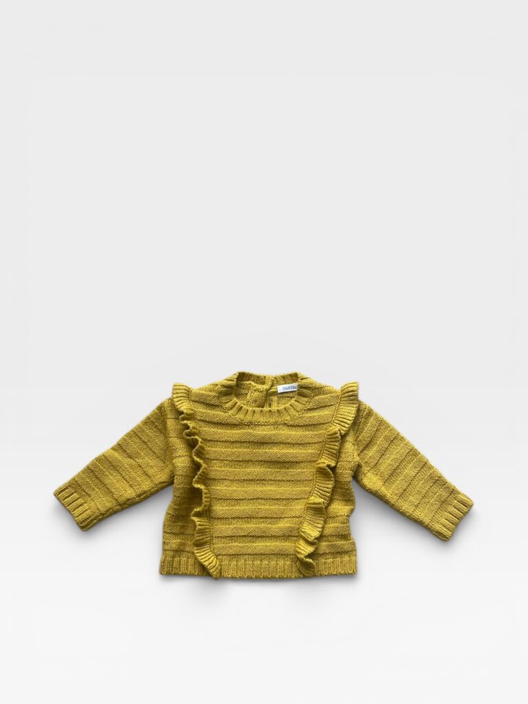 BOUTCHOU Yellow Jumper - 6 months