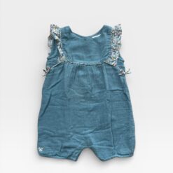 CHATEAU DE SABLE Blue Romper - 12 months