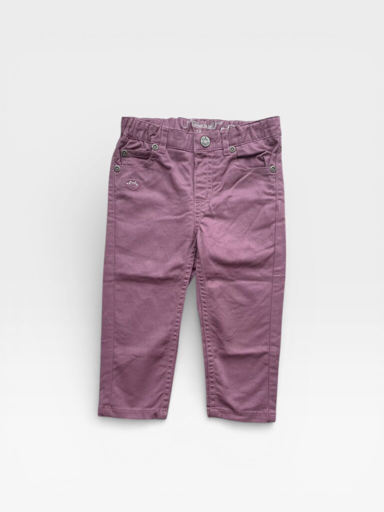 CHATEAU DE SABLE Purple Jeans - 18 months