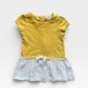 CHLOE Yellow & White Dress - 6 months