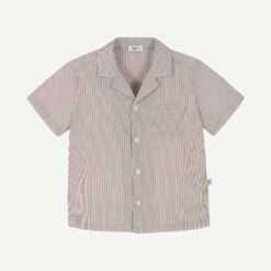 IL GUFO Brown & White Shirt - 10 years