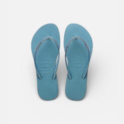 HAVAIANAS Blue & Glitter Shoes - EU39/EU40
