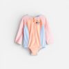 H&M Pink, Orange & Blue Uv Swimsuit - 12 months/18 months/2 years