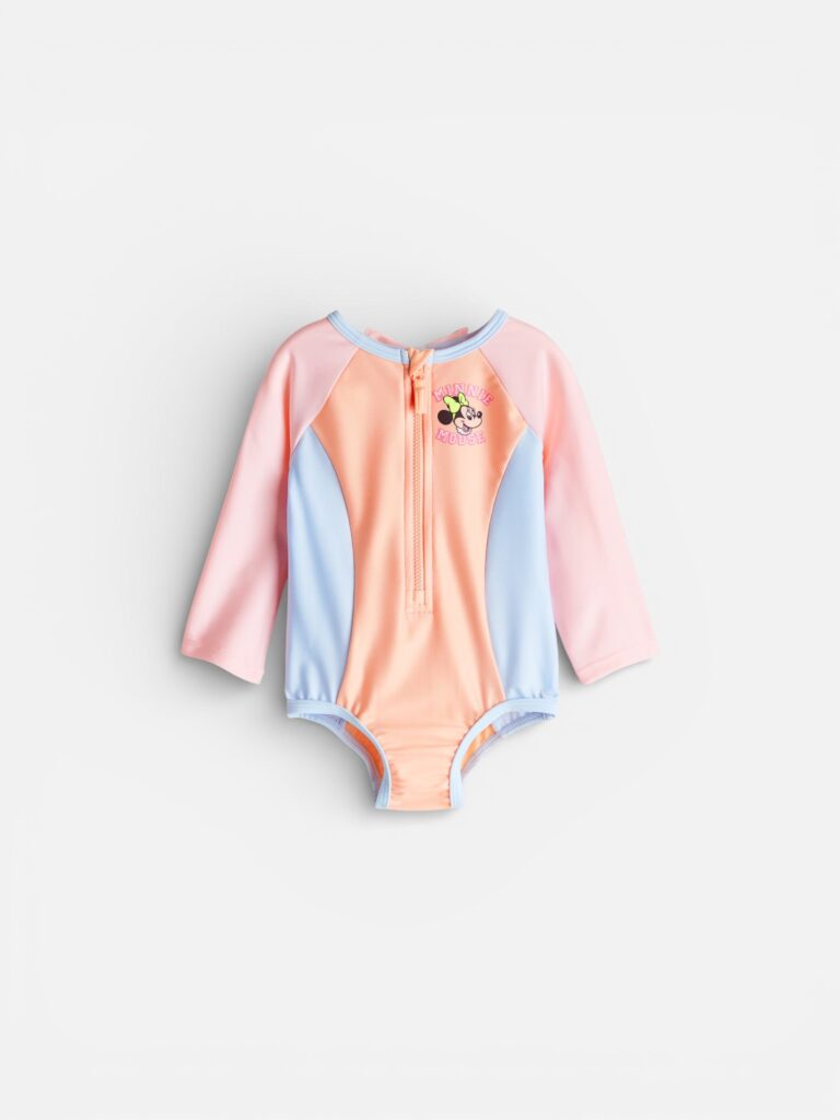 H&M Pink, Orange & Blue Uv Swimsuit - 12 months/18 months/2 years