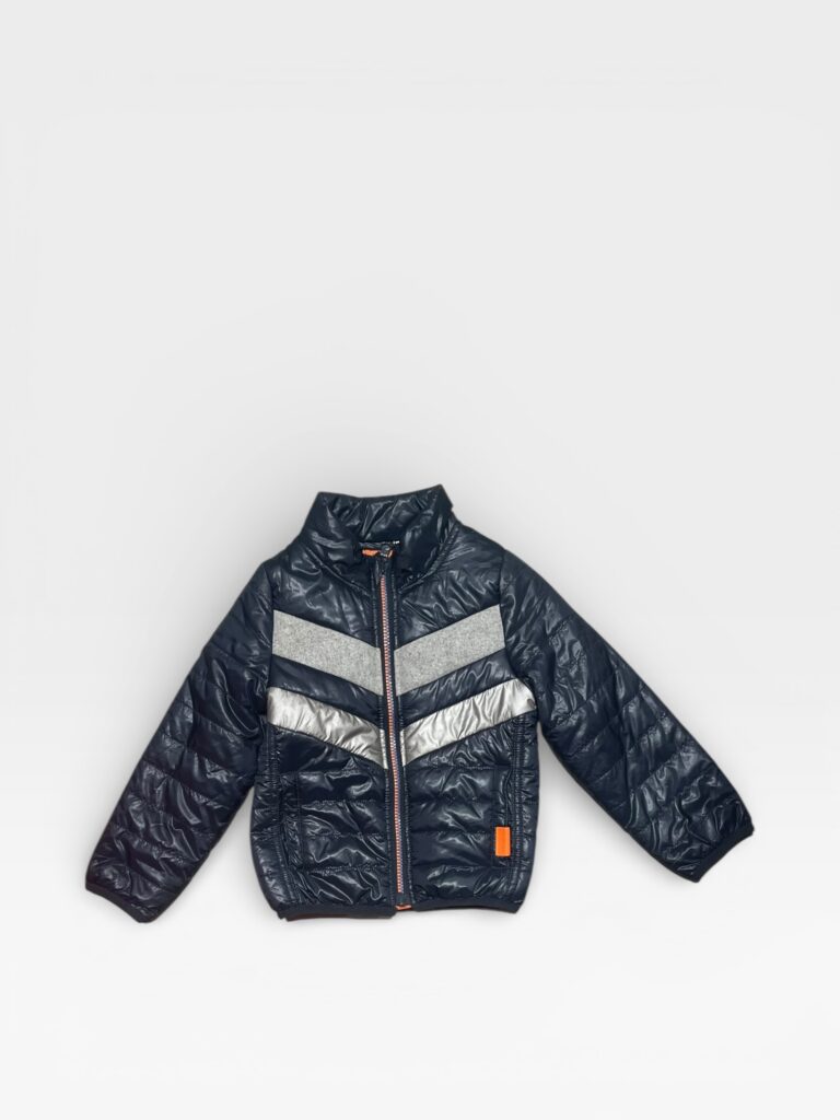 IKKS Blue & Grey Jacket - 4 years