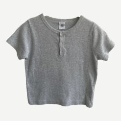 PETIT BATEAU Grey Tshirt - 4 years