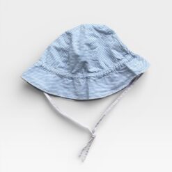 JACADI Blue & White Hat - 3 months/6 months