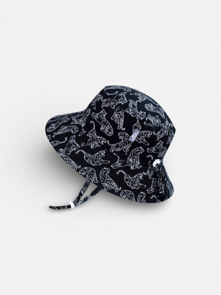 JAN & JUL Black & White Hat - 2 years/3 years