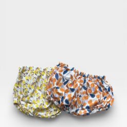 MY SWEET SCARLETT Yellow & Orange Bloomer & Pack Of 2 - 6 months/9 months/12 months