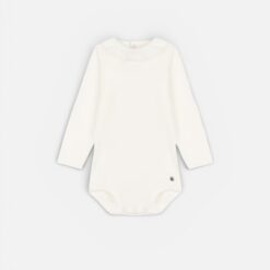 PETIT BATEAU White Bodysuit - 12 months