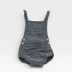 JAMIE KAY Grey Romper - 2 years