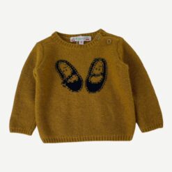 BONPOINT Brown Jumper - 6 months