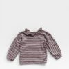 UNKNOWN Beige, Burgandy & Blue Tshirt - 5 years/6 years