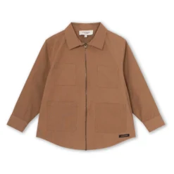 A MONDAY IN COPENHAGEN Brown Shirt & Jacket - 6 years