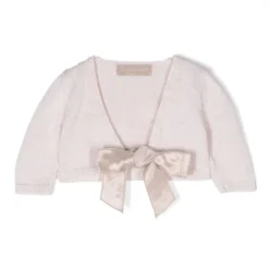 LA STUPENDERIA Pink Cardigan - 6 months/9 months/12 months