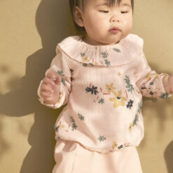 PETIT BATEAU Pink & Green Blouse - 12 months