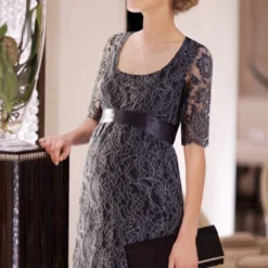 SERAPHINE Black & Grey Dress - XL