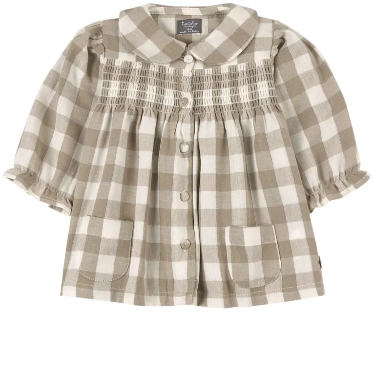 TOCOTO VINTAGE Off-white & Beige Dress - 2 years