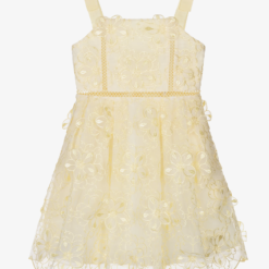 SELF PORTRAIT Yellow Dress - 7 years/8 years
