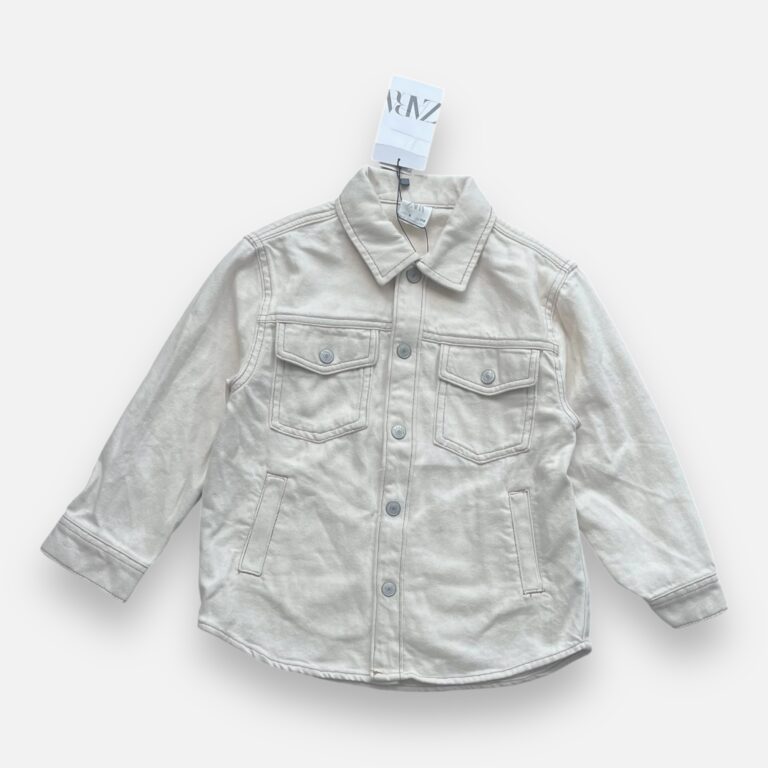 ZARA Beige Shirt & Jacket - 6 years