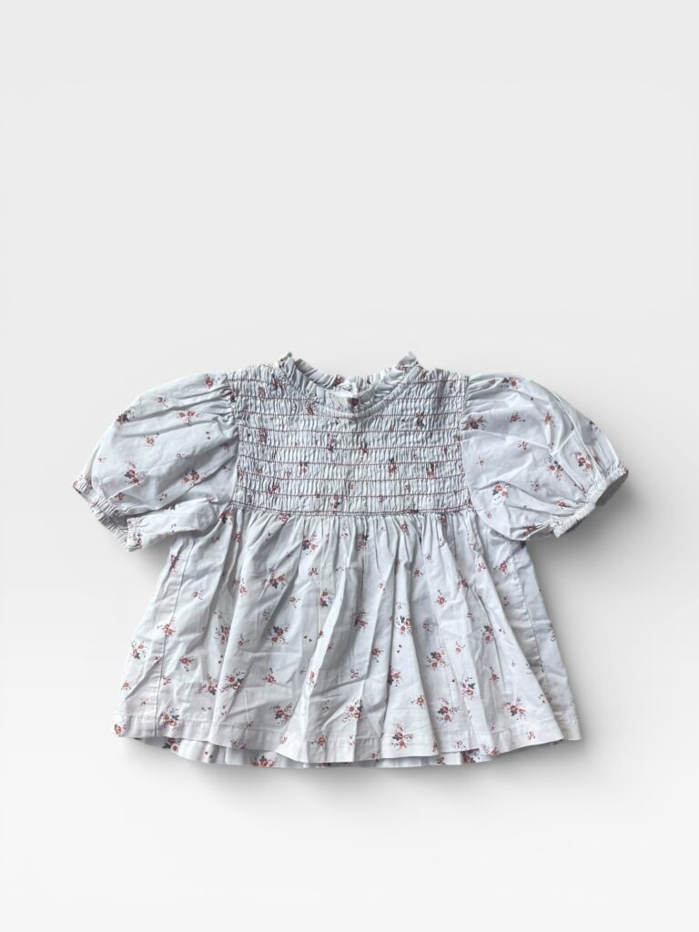 TRURXUYE Off-white & Red Blouse - 3 years