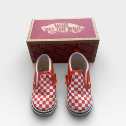 VANS Orange & White Shoes - EU25.5