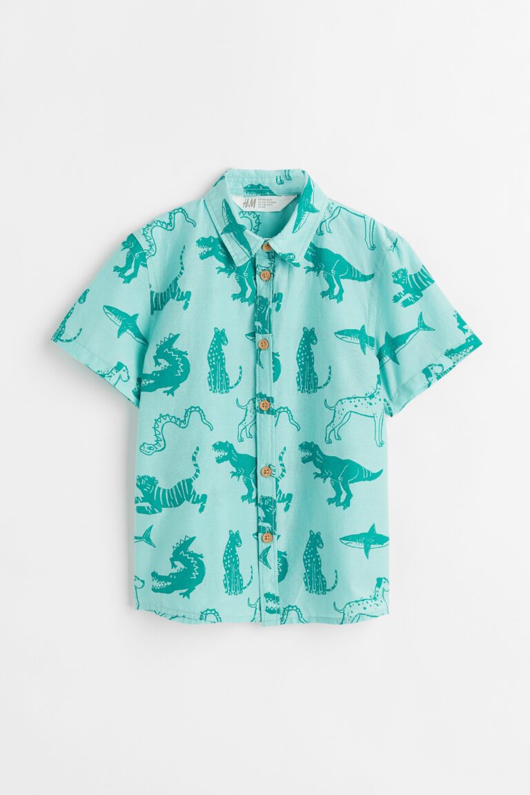 H&M Green Shirt - 2 years
