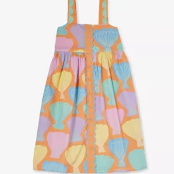 STELLA MCCARTNEY Orange & Purple Dress - 12 years