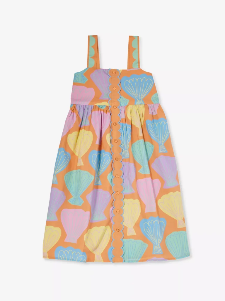 STELLA MCCARTNEY Orange & Purple Dress - 12 years