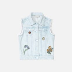 STELLA MCCARTNEY Blue Vest - 8 years
