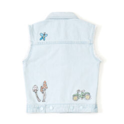 STELLA MCCARTNEY Blue Vest - 8 years