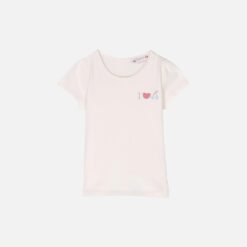 BONPOINT Off-white & Yellow Tshirt - 8 years