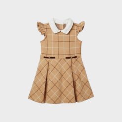 JANIE & JACK Beige & Brown Dress - 2 years