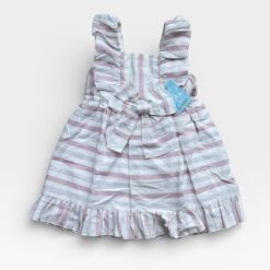 ARTESANIA GRANLEI White & Pink Dress - 3 years