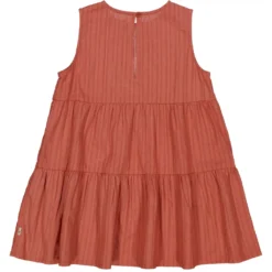 WHEAT Brick Red Dress - 3 years