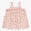 SERGENT MAJOR Pink & Orange Dress - 3 years