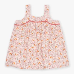 SERGENT MAJOR Pink & Orange Dress - 3 years